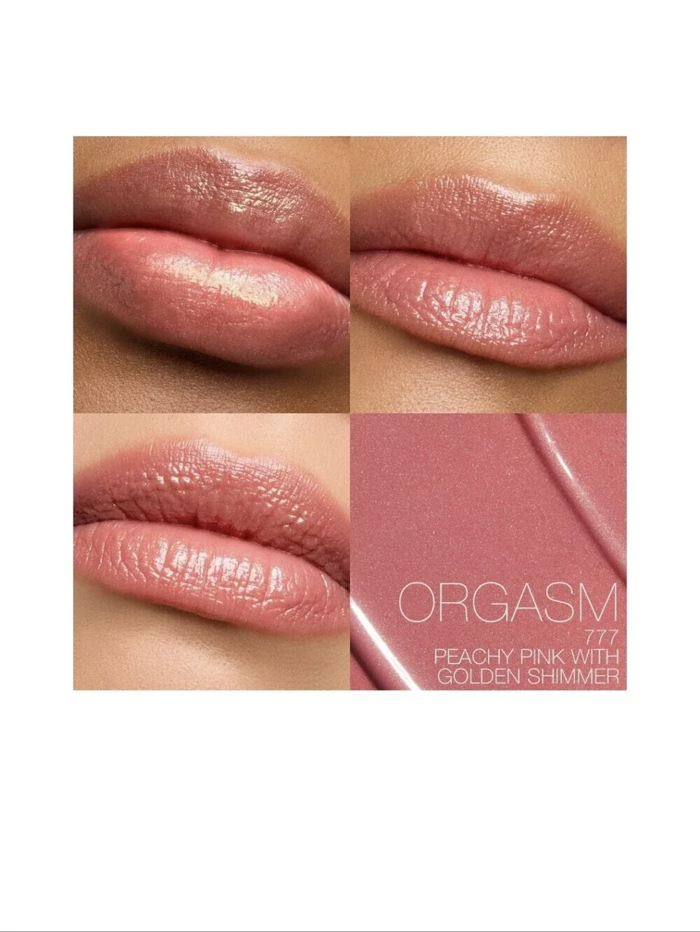 NARS Afterglow Sensual Shine Lipstick: Orgasm (777), NWOB